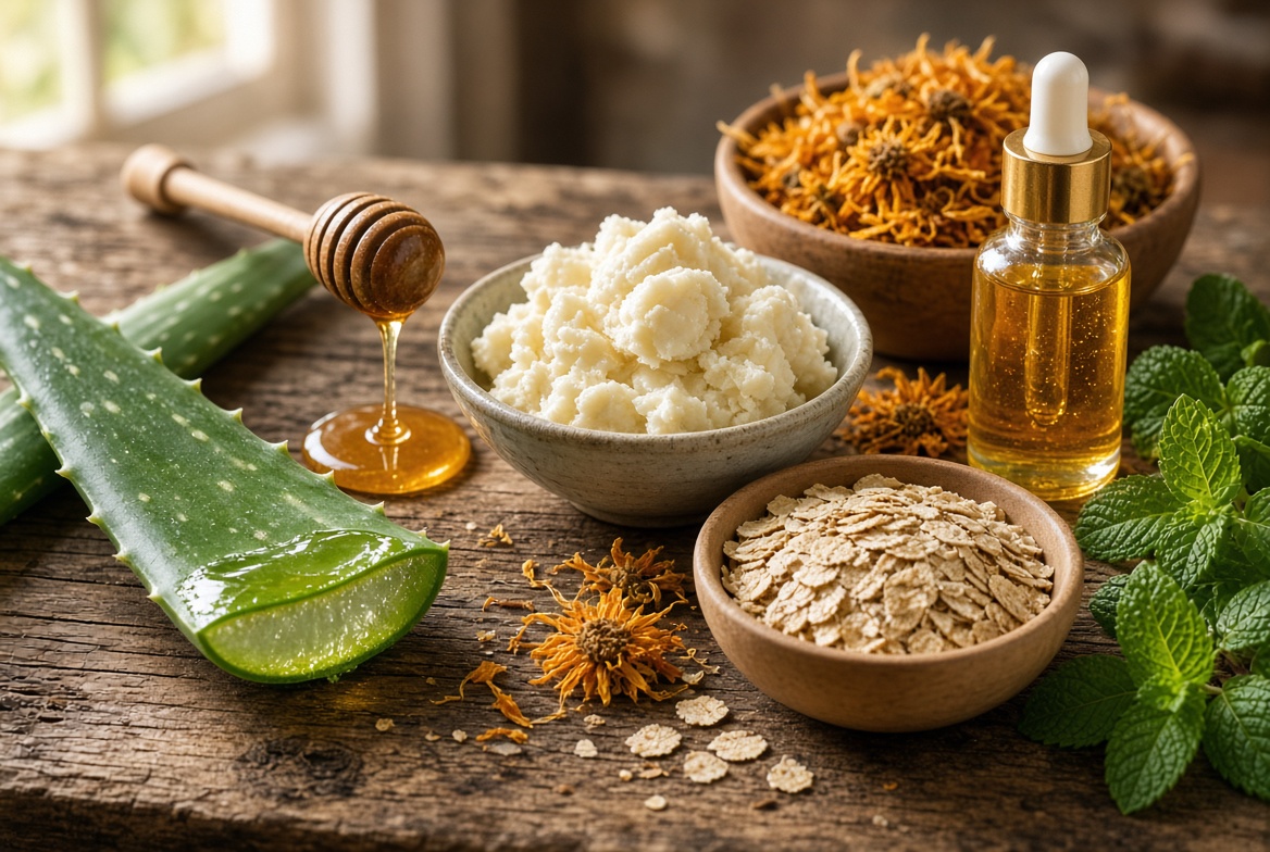 Ingredientes naturales y sus propiedades